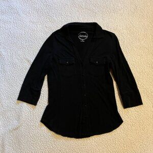 INC. Intl Concepts black top size M